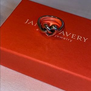 James Avery heart knot ring size 7